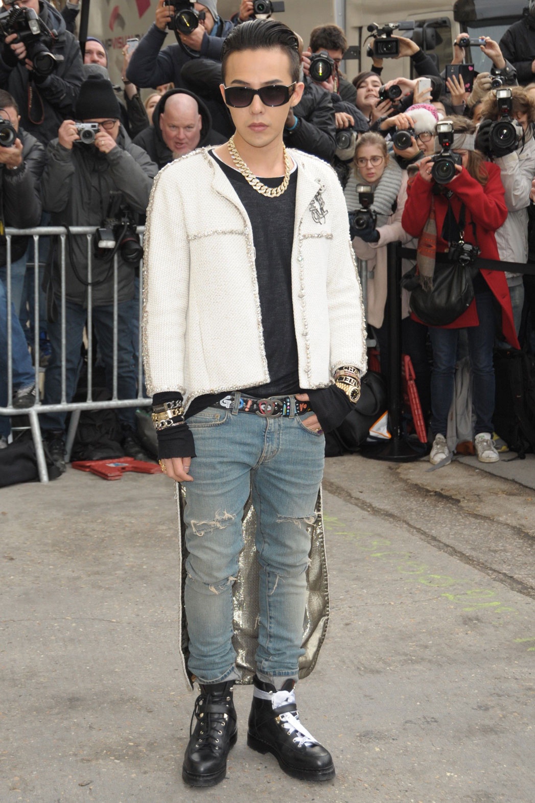 GDragon va nhung lan mac chat tai Fashion Week anh 8