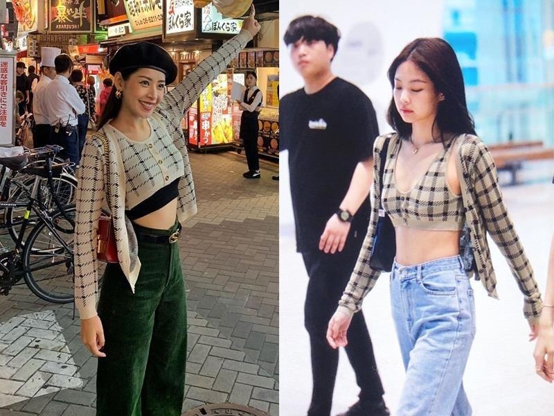 Chi Pu mac do dung hang Jennie, Man Tien khoe tui Dior 70 trieu dong hinh anh