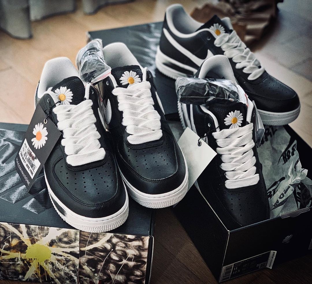 giay Nike Air Force 1 x PEACEMINUSONE Para-noise anh 5