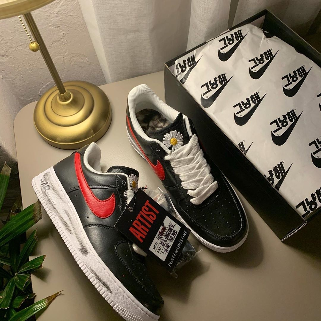 giay Nike Air Force 1 x PEACEMINUSONE Para-noise anh 2