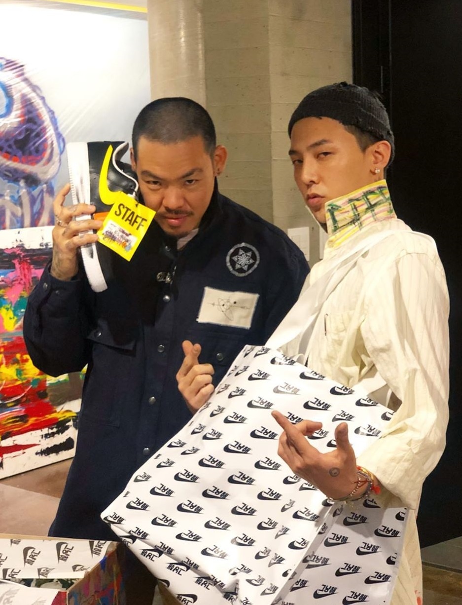 giay Nike Air Force 1 x PEACEMINUSONE Para-noise anh 4