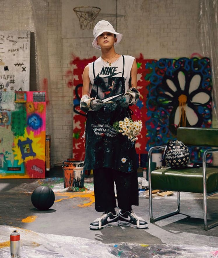 giay Nike Air Force 1 x PEACEMINUSONE Para-noise anh 1