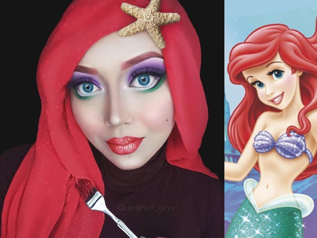 Co gai Malaysia bien thanh nhan vat hoat hinh nhu the nao? hinh anh