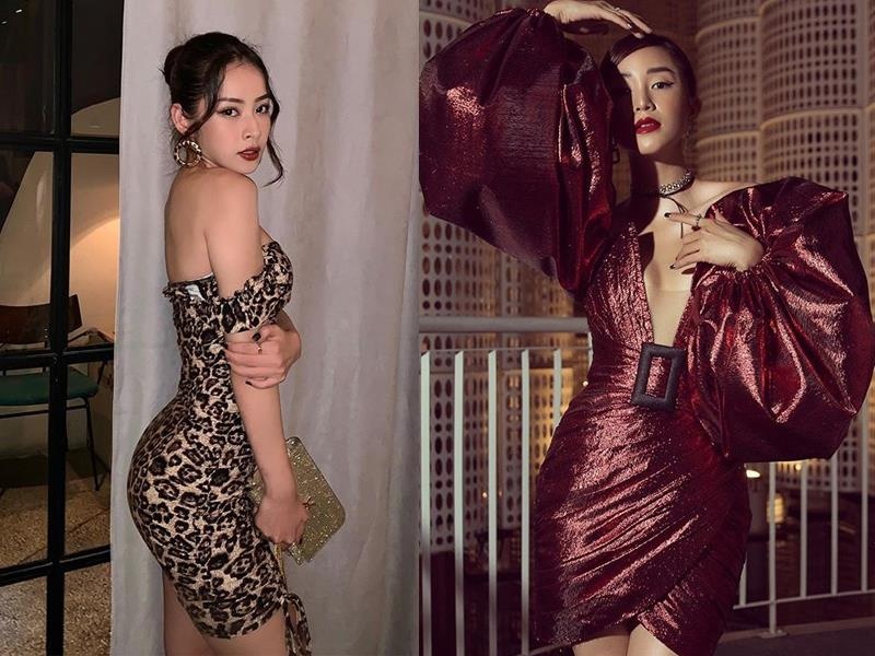 Chi Pu dien do da bao khoe body, Salim ho vong mot voi vay xe sau hinh anh