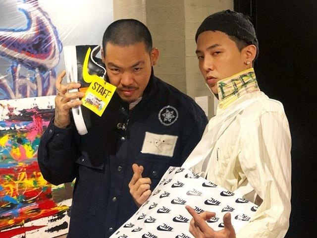 Ai dang so huu mau giay co 88 doi, chi tang nguoi than cua G-Dragon? hinh anh