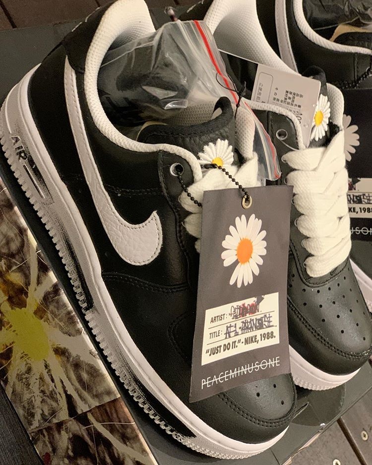 giày Nike Air Force 1 x PEACEMINUSONE Para-noise ảnh 3 giay Nike Air Force 1 x PEACEMINUSONE Para-noise anh 3