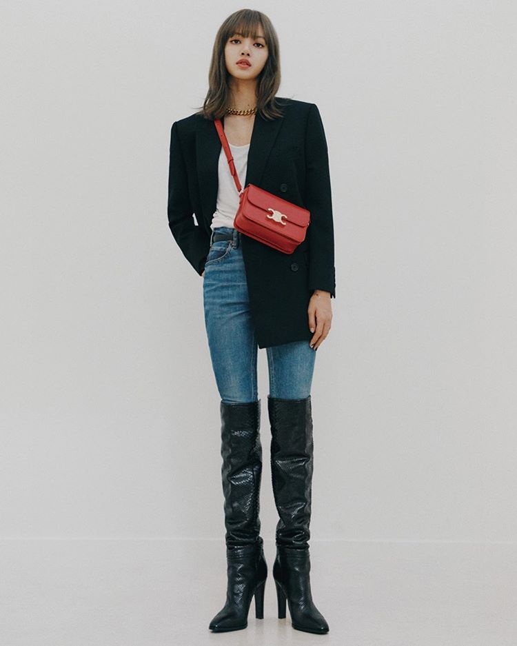 cach di giay boots dep nhu sao Han anh 2