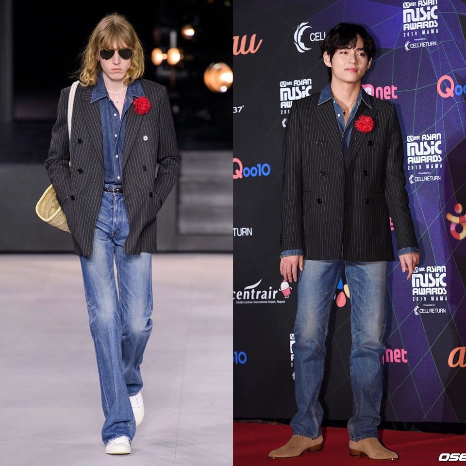 BTS mac hang hieu o MAMA 2019 anh 2