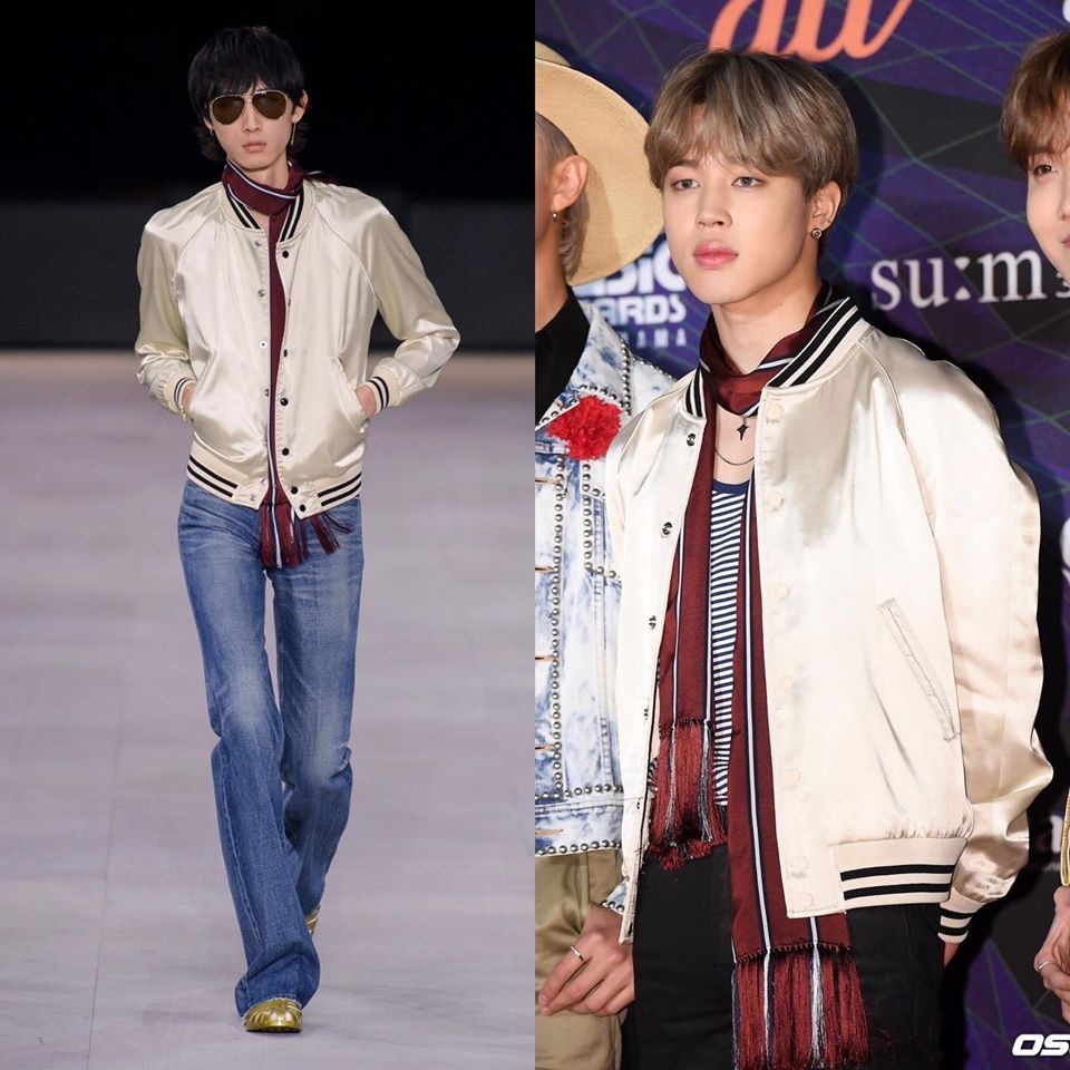 BTS mac hang hieu o MAMA 2019 anh 4