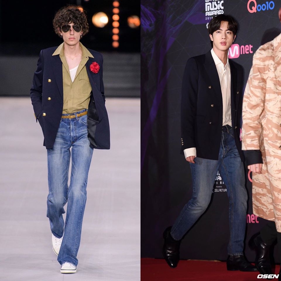 BTS mac hang hieu o MAMA 2019 anh 5