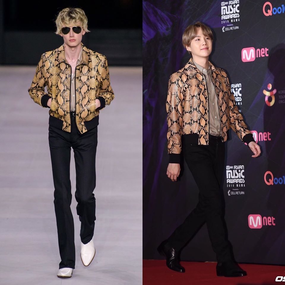 BTS mac hang hieu o MAMA 2019 anh 7