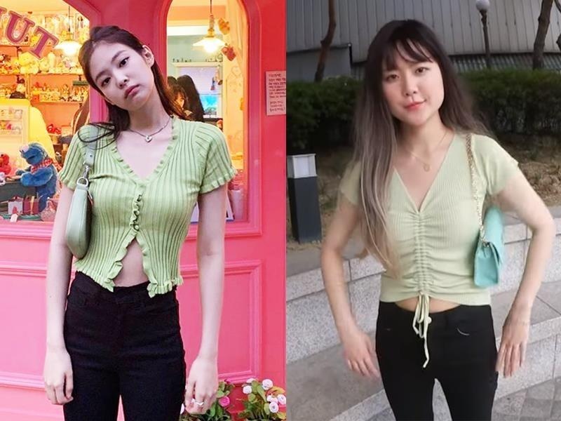 Co gai day cach phoi do giong Jennie chi voi 600.000 dong hinh anh