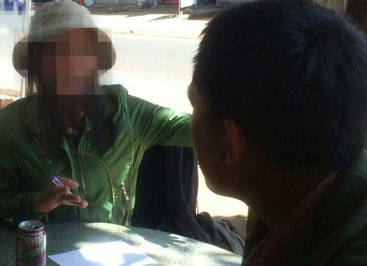 Bà Anh kể lại quá trình Tiến làm việc tại cơ sở nhà mình.