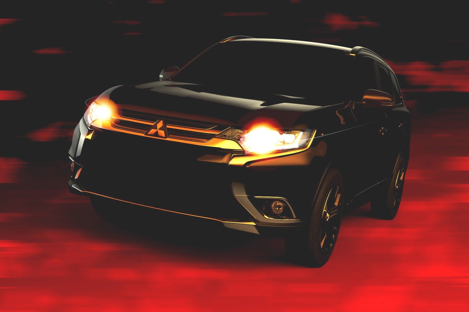 Mitsubishi khoe ngon ngu thiet ke moi voi Outlander 2016 hinh anh