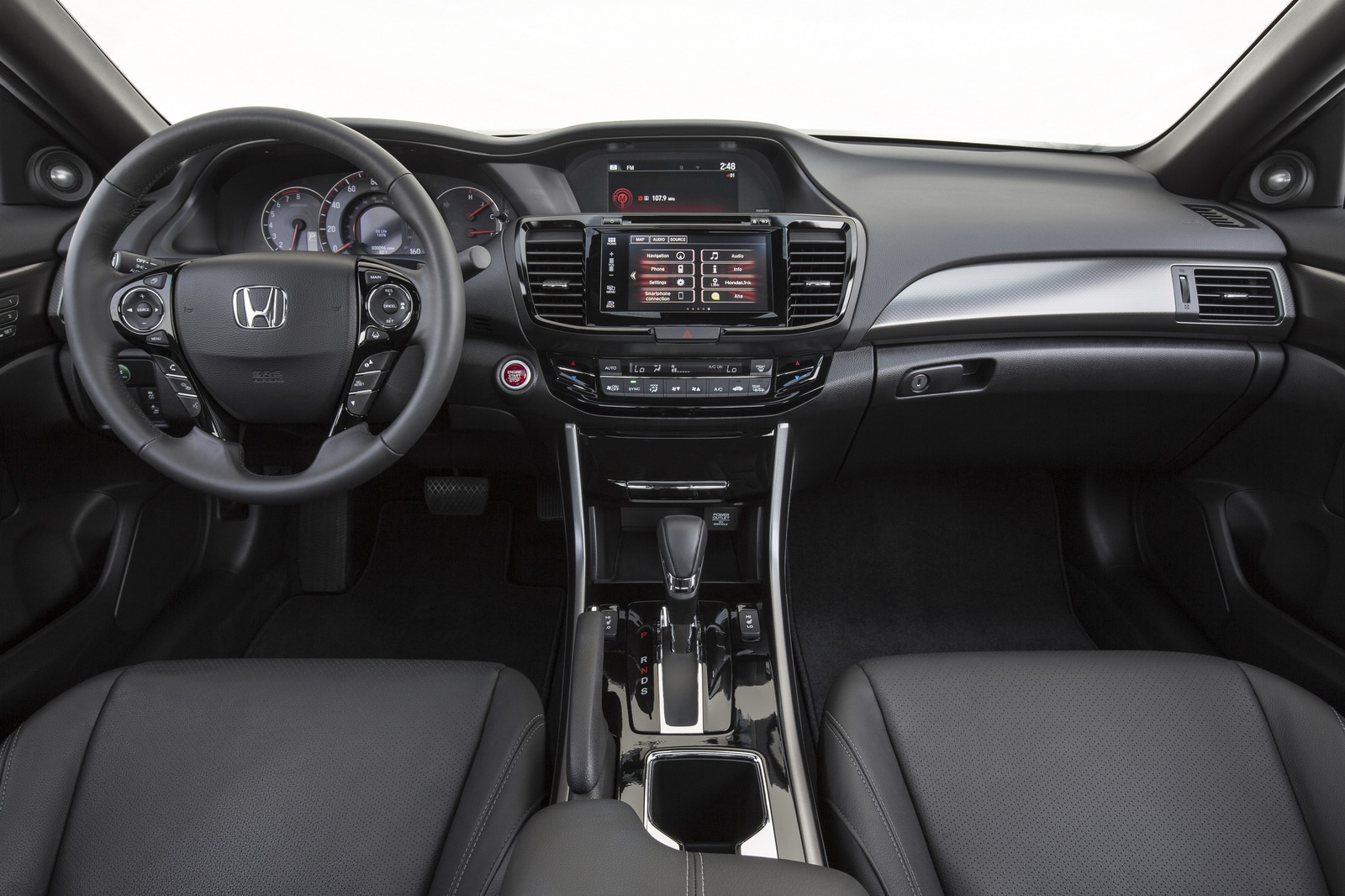 Không gian nội thất của Honda Accord Coupe 2016