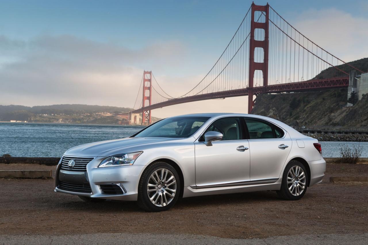 Xe dau bang Lexus LS the he moi sap ra mat hinh anh