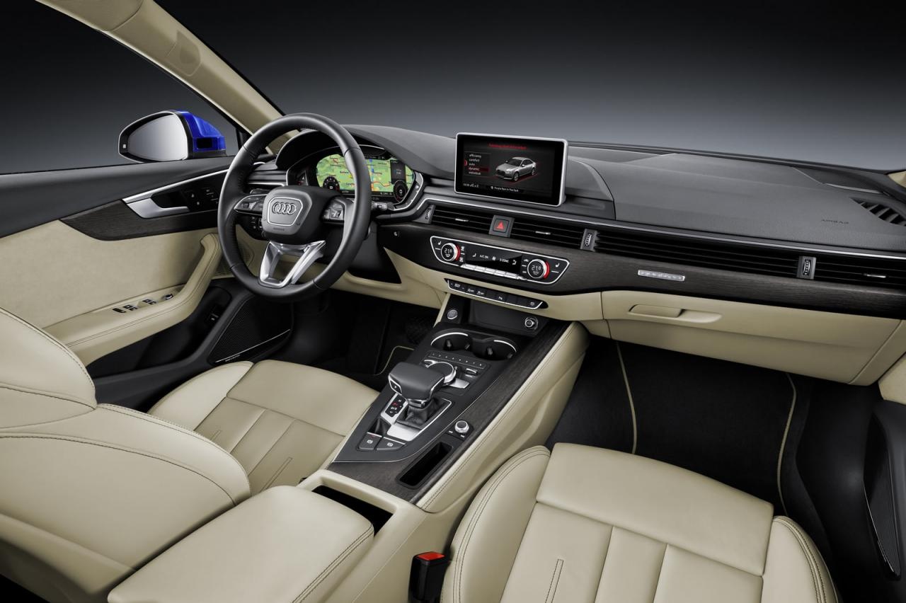 Không gian nội thất của Audi A4 2016