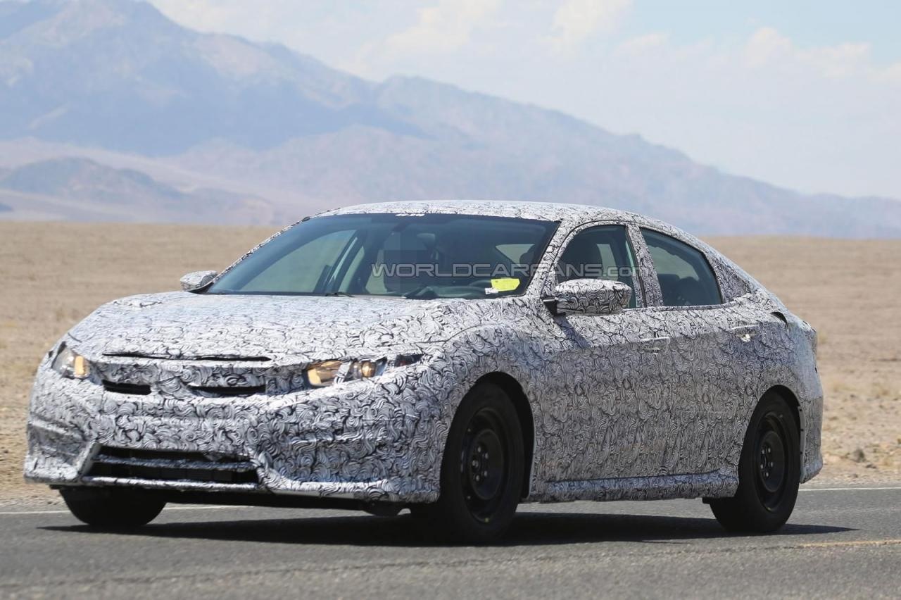 Honda Civic thế hệ mới trên đường thử