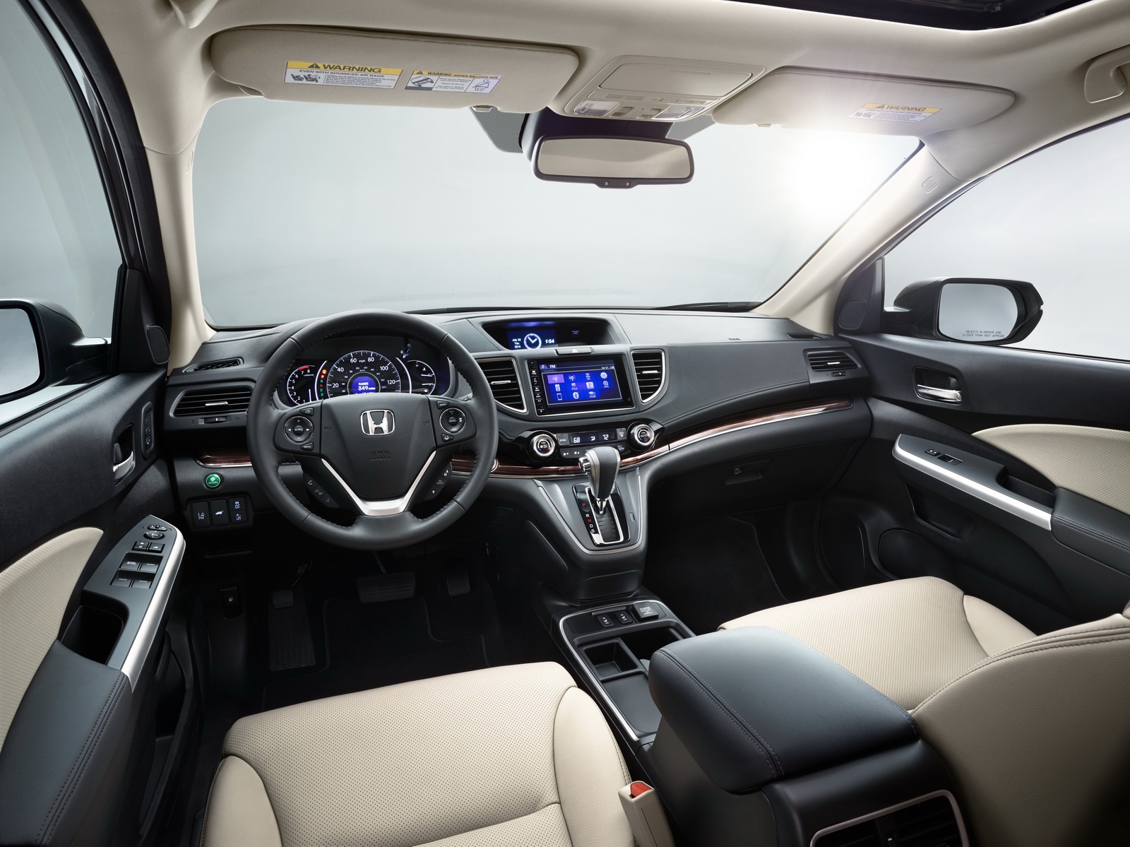 Không gian nội thất của Honda CR-V SE 2016