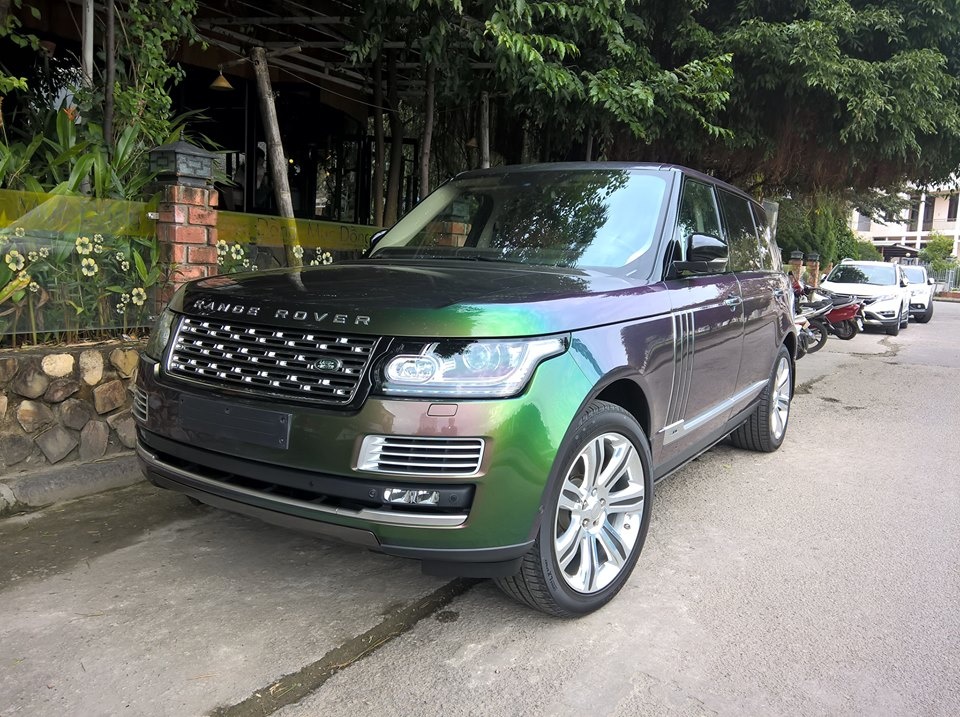 Range Rover xanh tan sac duy nhat o Viet Nam hinh anh