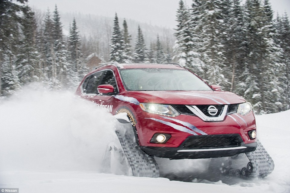 Nissan ra mat SUV co kha nang vuot tuyet hinh anh