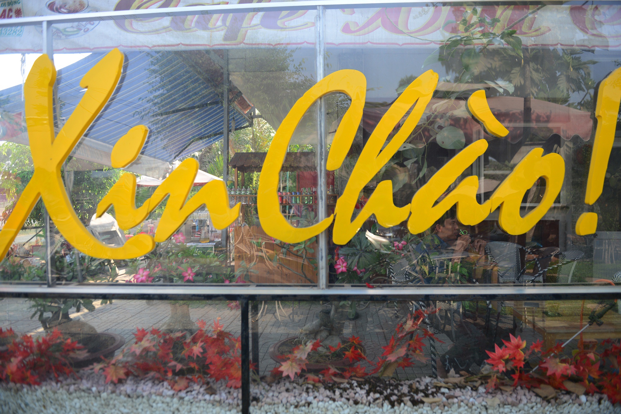 Can canh quan ca phe chu bi truy to hinh anh