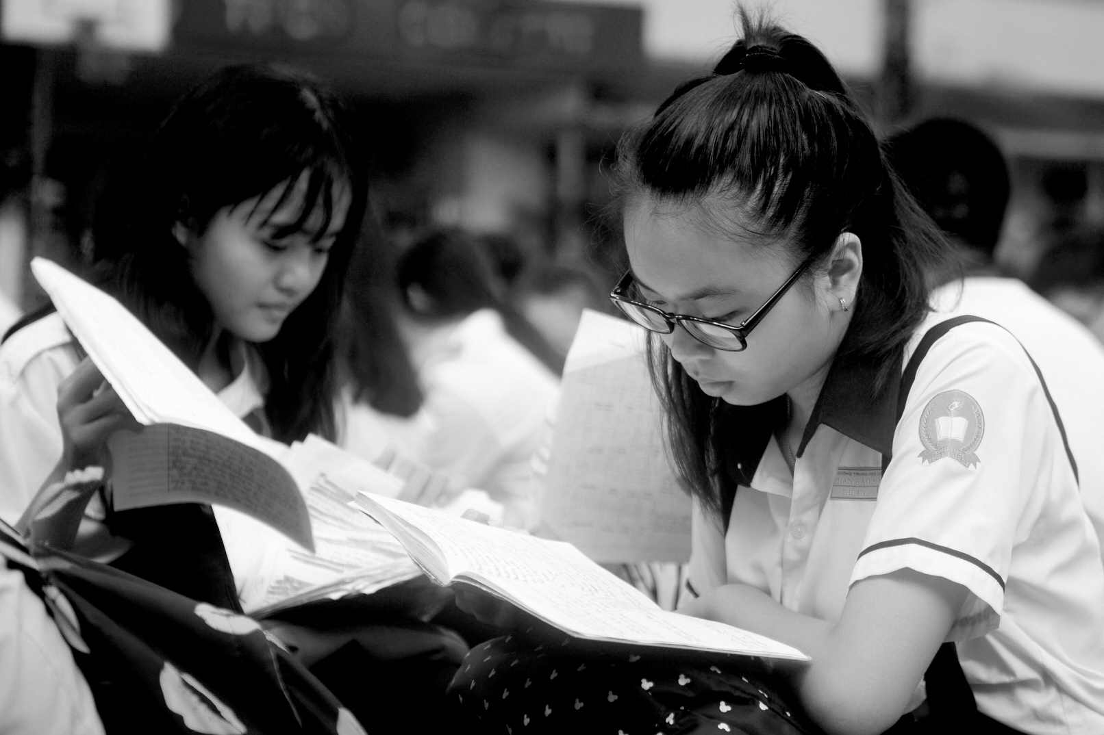 Hoc sinh Sai Gon ngay dau thi vao lop 10 hinh anh