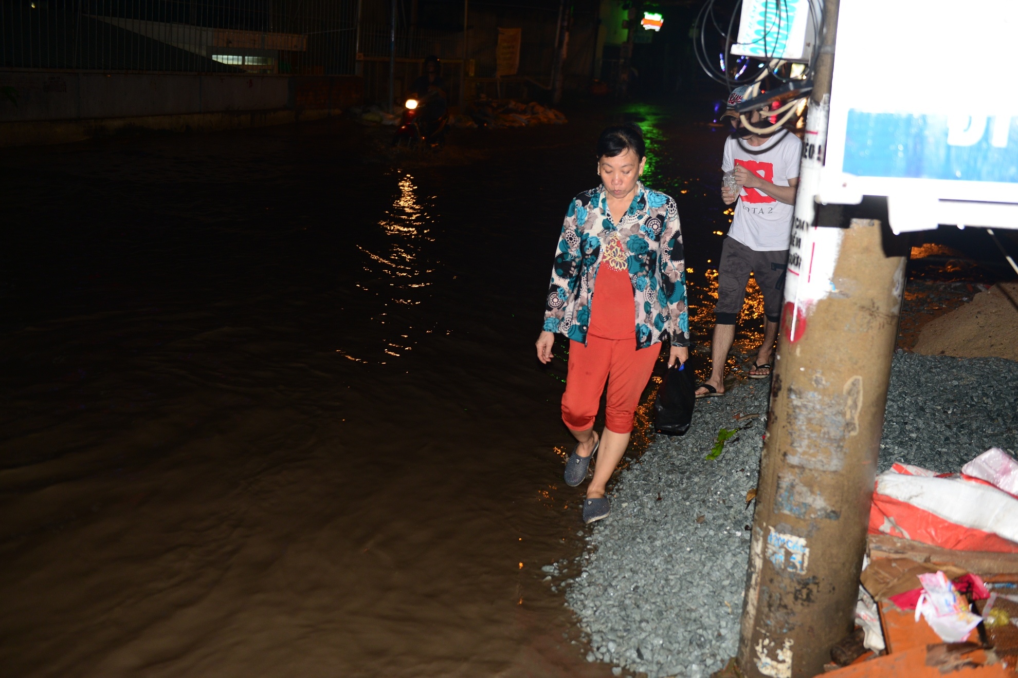 Mưa ngập TP HCM ảnh 6 Mua ngap TP HCM anh 6