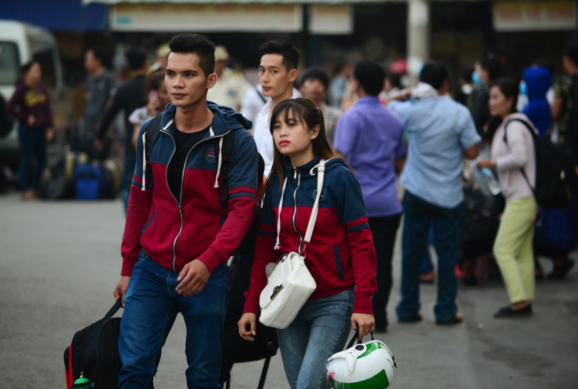 ben xe My Dinh dong nghit nguoi dip 2/9 anh 19