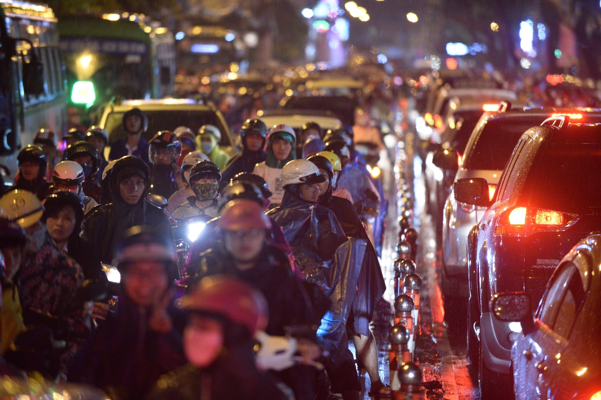 Kẹt xe sau mưa ảnh 10 Ket xe sau mua anh 10