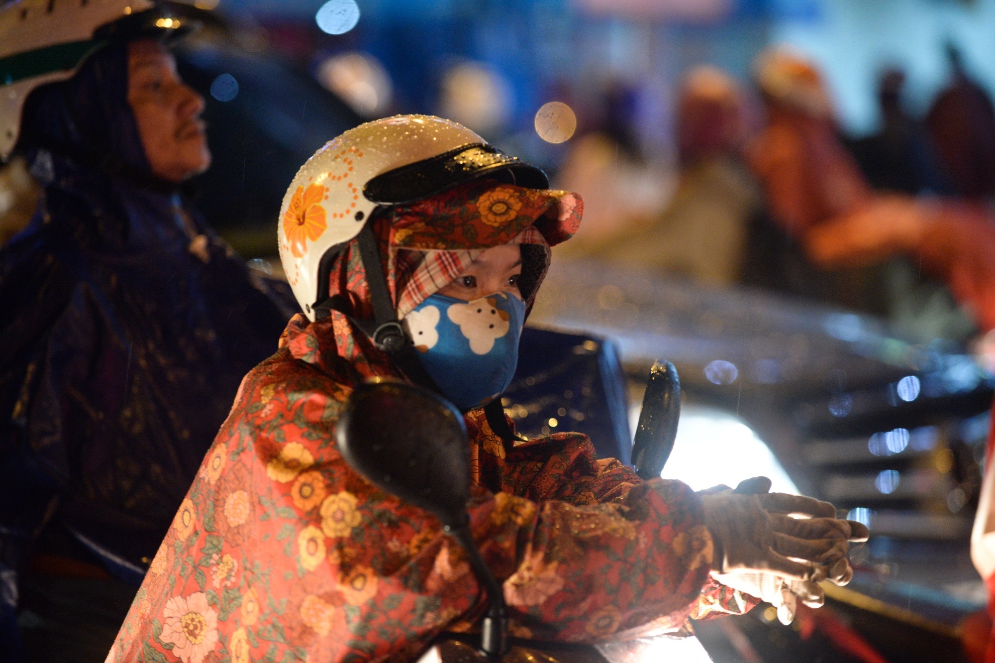 Kẹt xe sau mưa ảnh 7 Ket xe sau mua anh 7