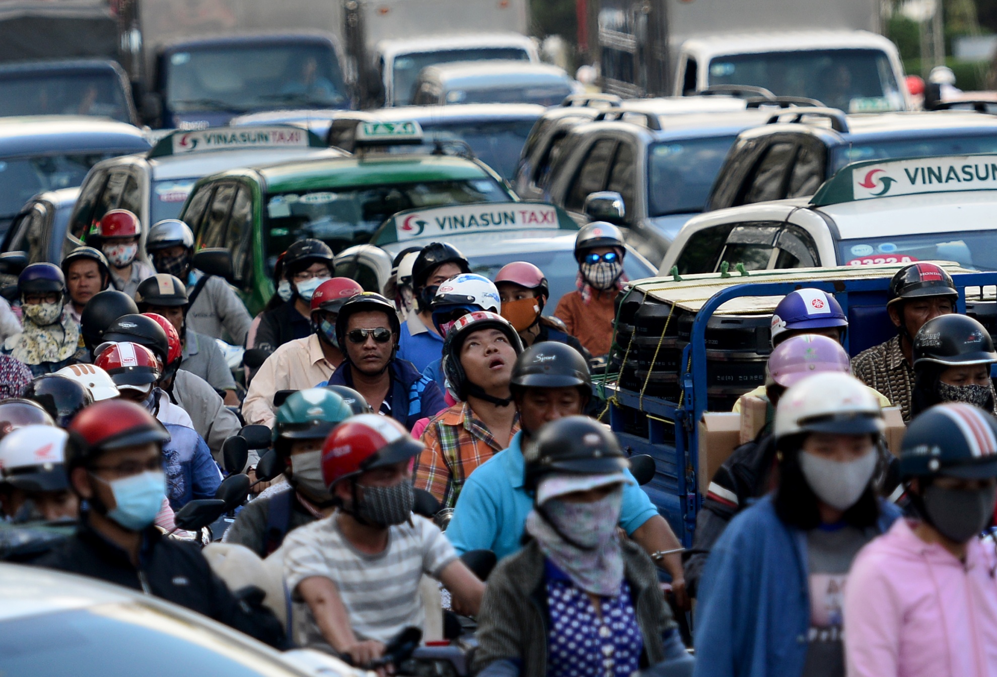 Sai Gon lai ket xe nghet tho ngay can Tet hinh anh