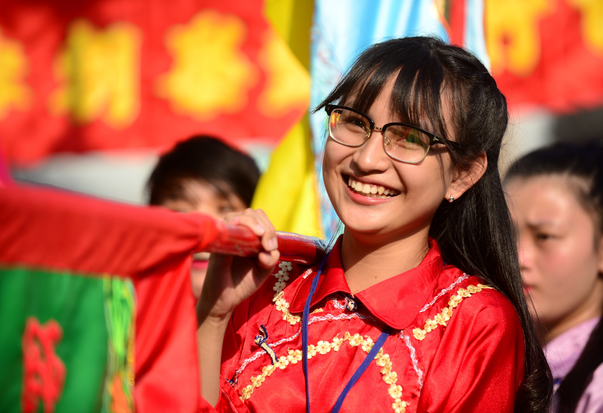 Gai xinh trong le Nguyen Tieu anh 3