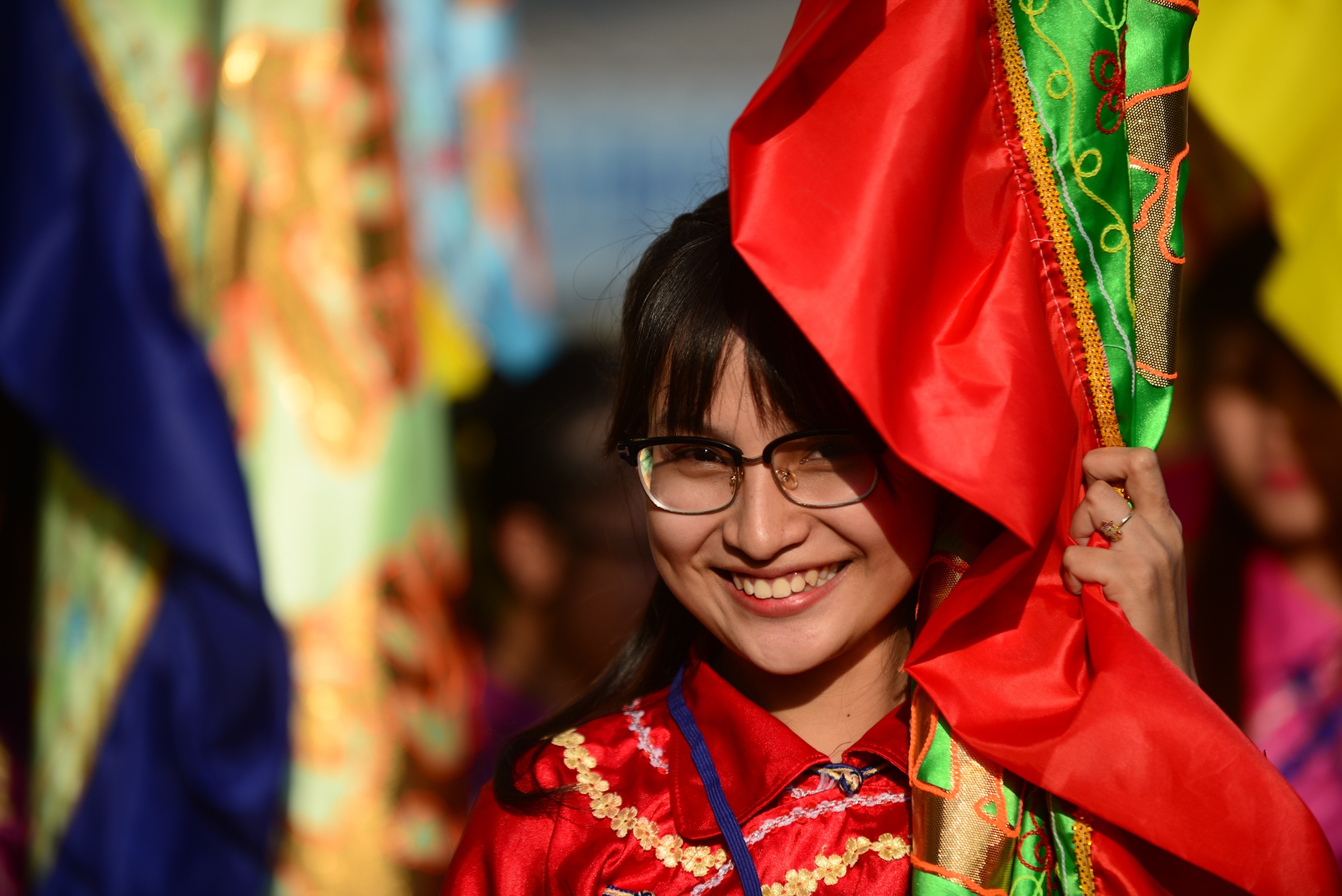 Gai xinh trong le Nguyen Tieu anh 4