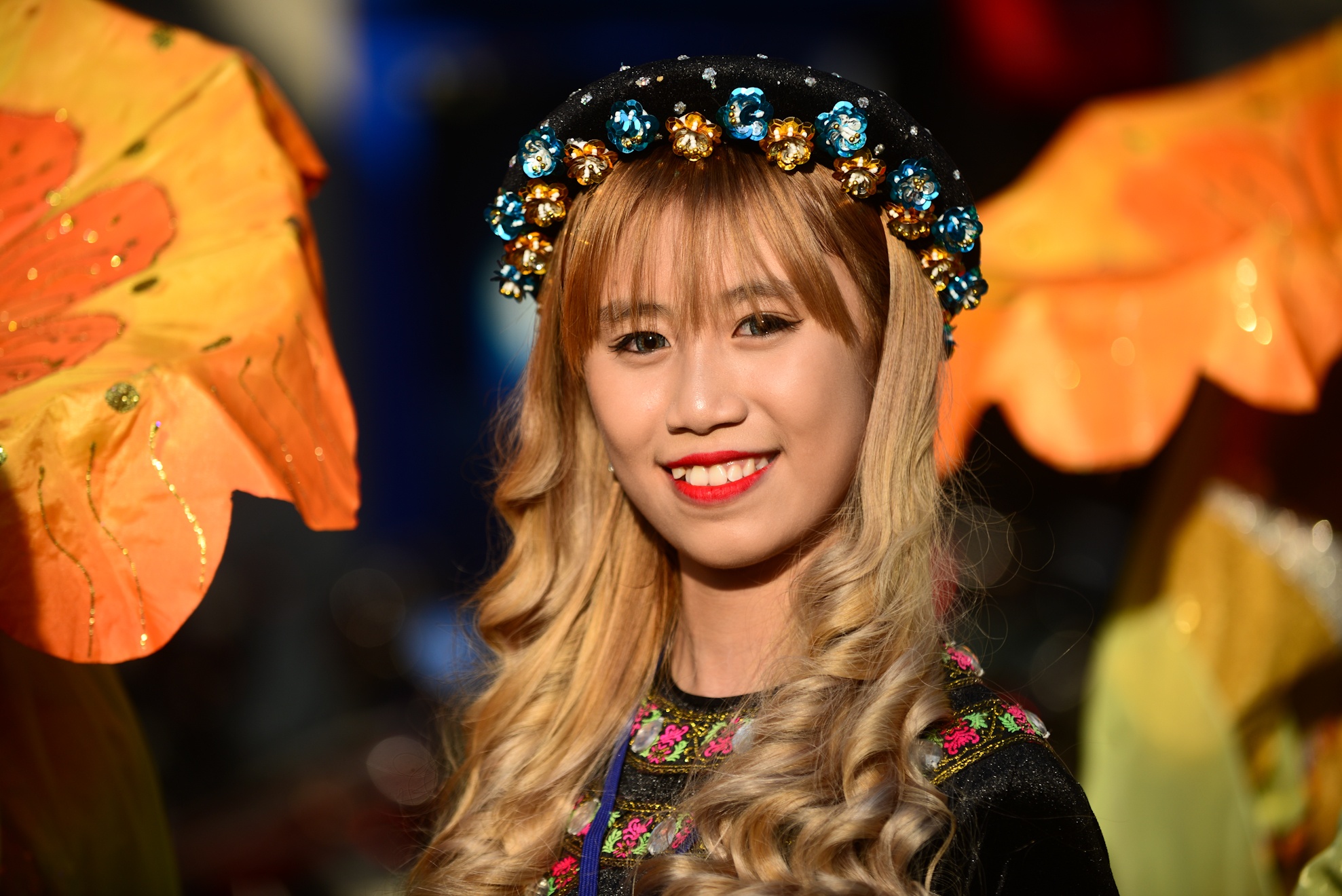 Gai xinh trong le Nguyen Tieu anh 2