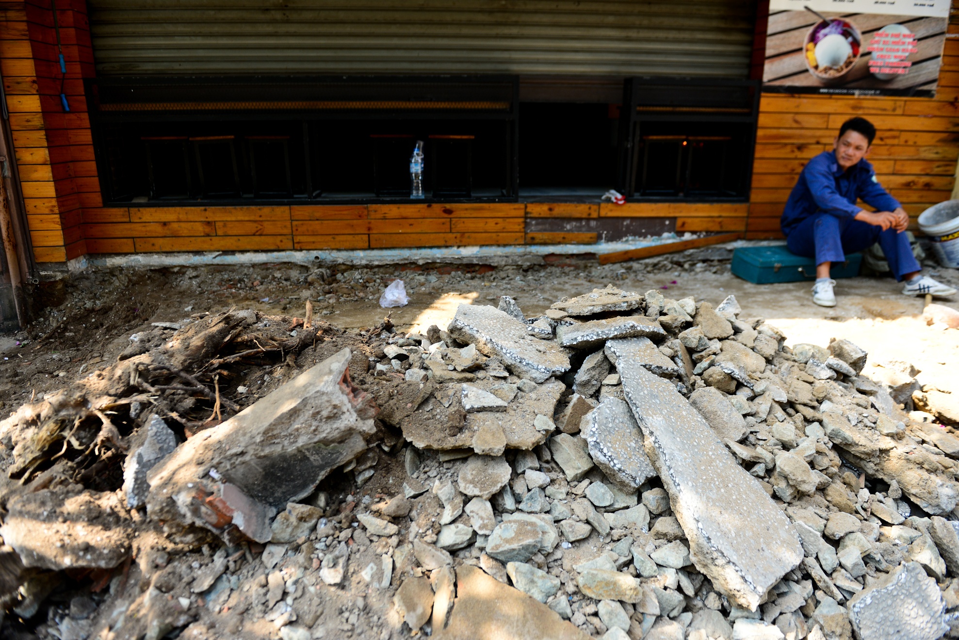 Lan chiem via he o quan 1 anh 14