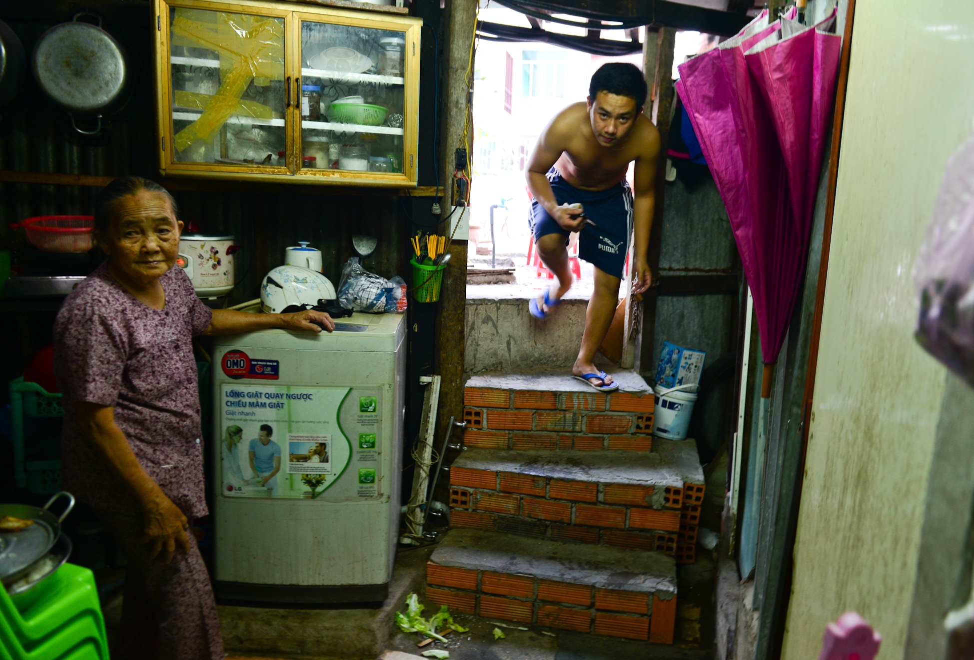 Nâng đường nhà biến thành hầm ảnh 3 Nang duong nha bien thanh ham anh 3