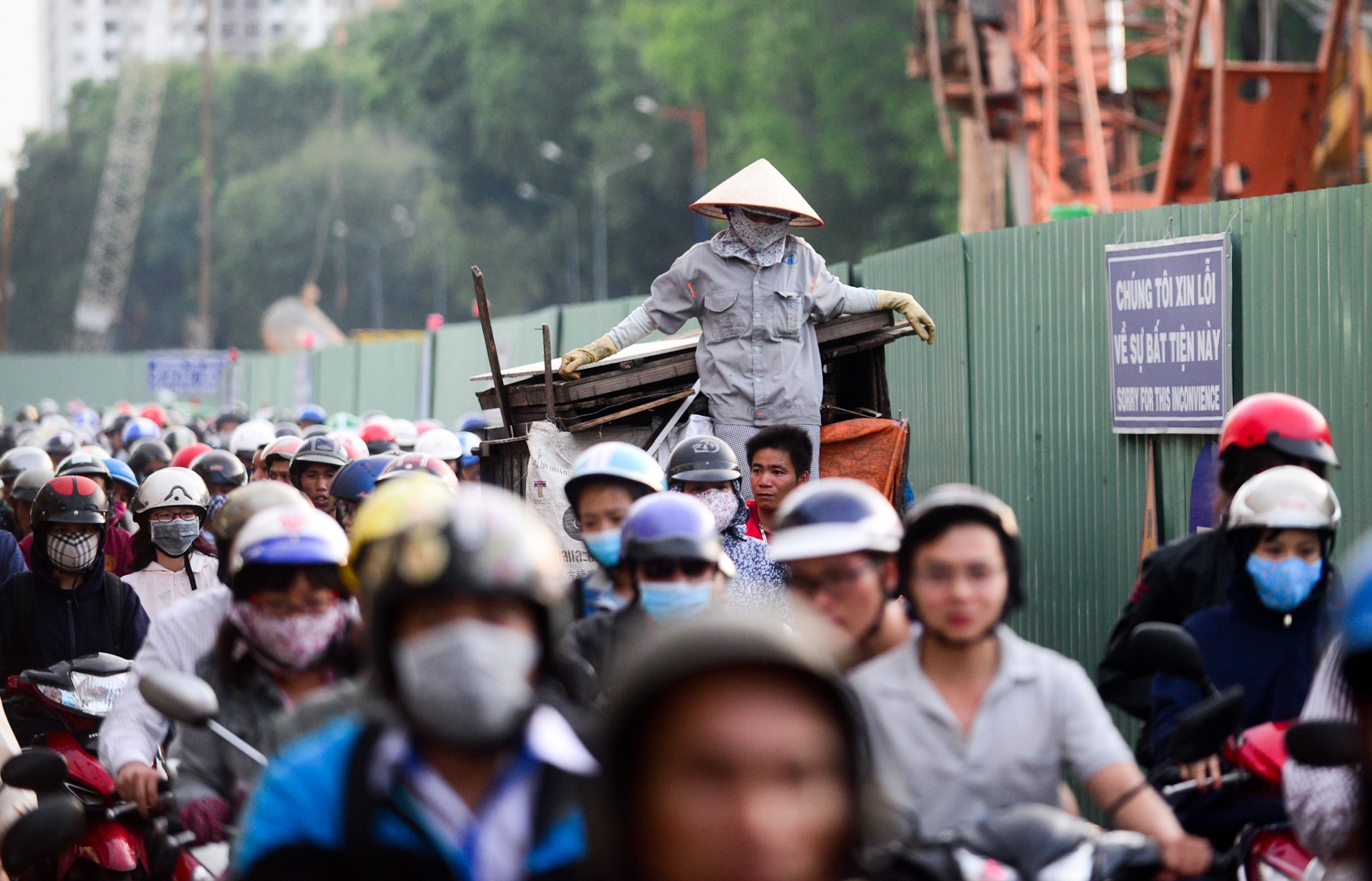 Kẹt xe ở Sài Gòn ảnh 2 Ket xe o Sai Gon anh 2