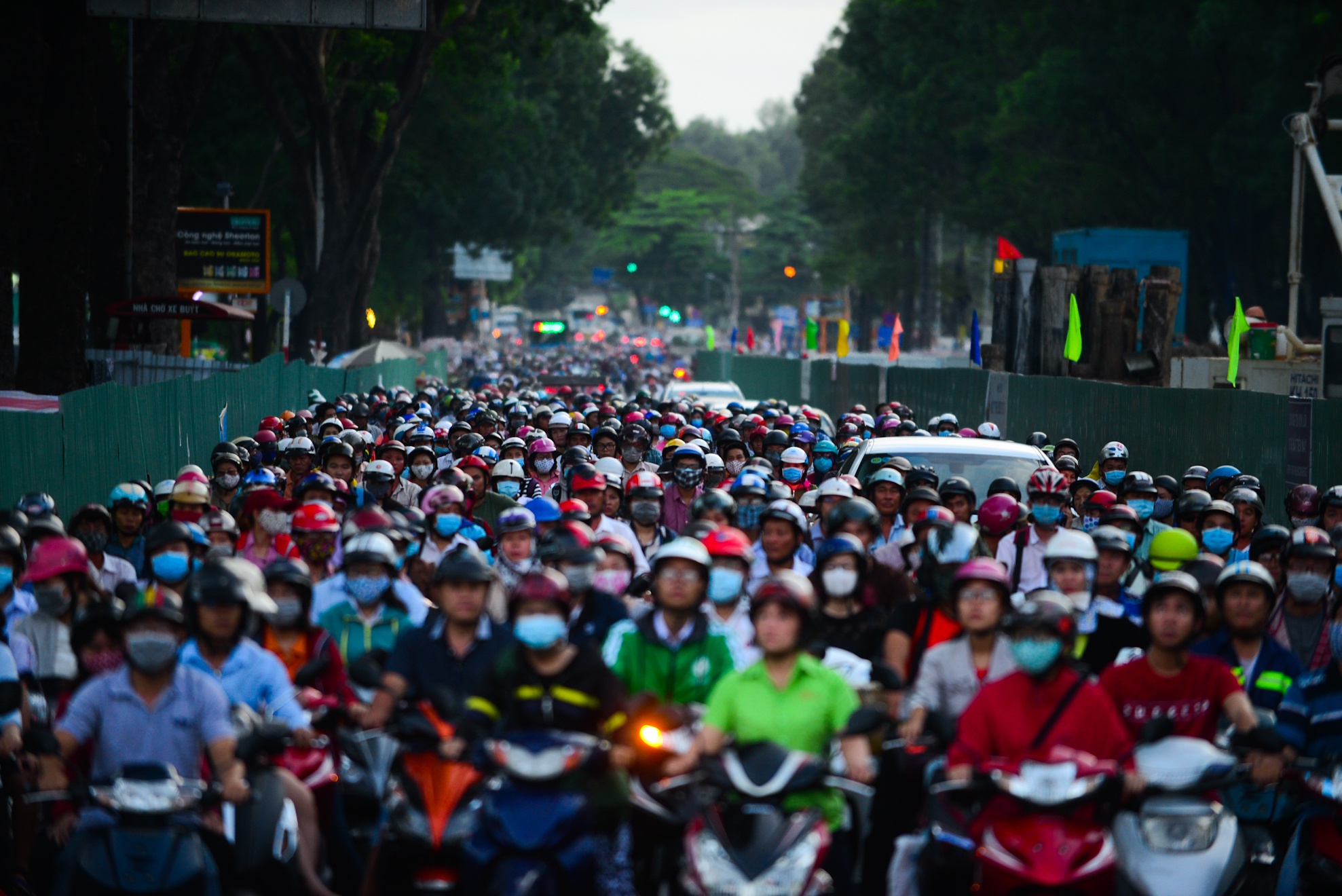 Kẹt xe ở Sài Gòn ảnh 3 Ket xe o Sai Gon anh 3