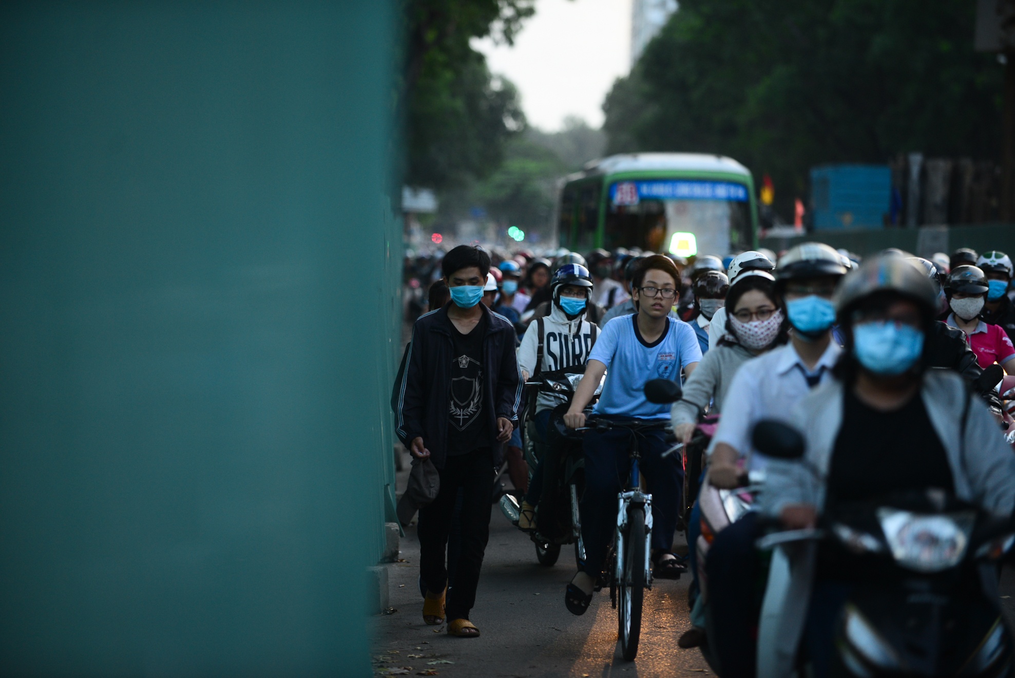 Kẹt xe ở Sài Gòn ảnh 4 Ket xe o Sai Gon anh 4