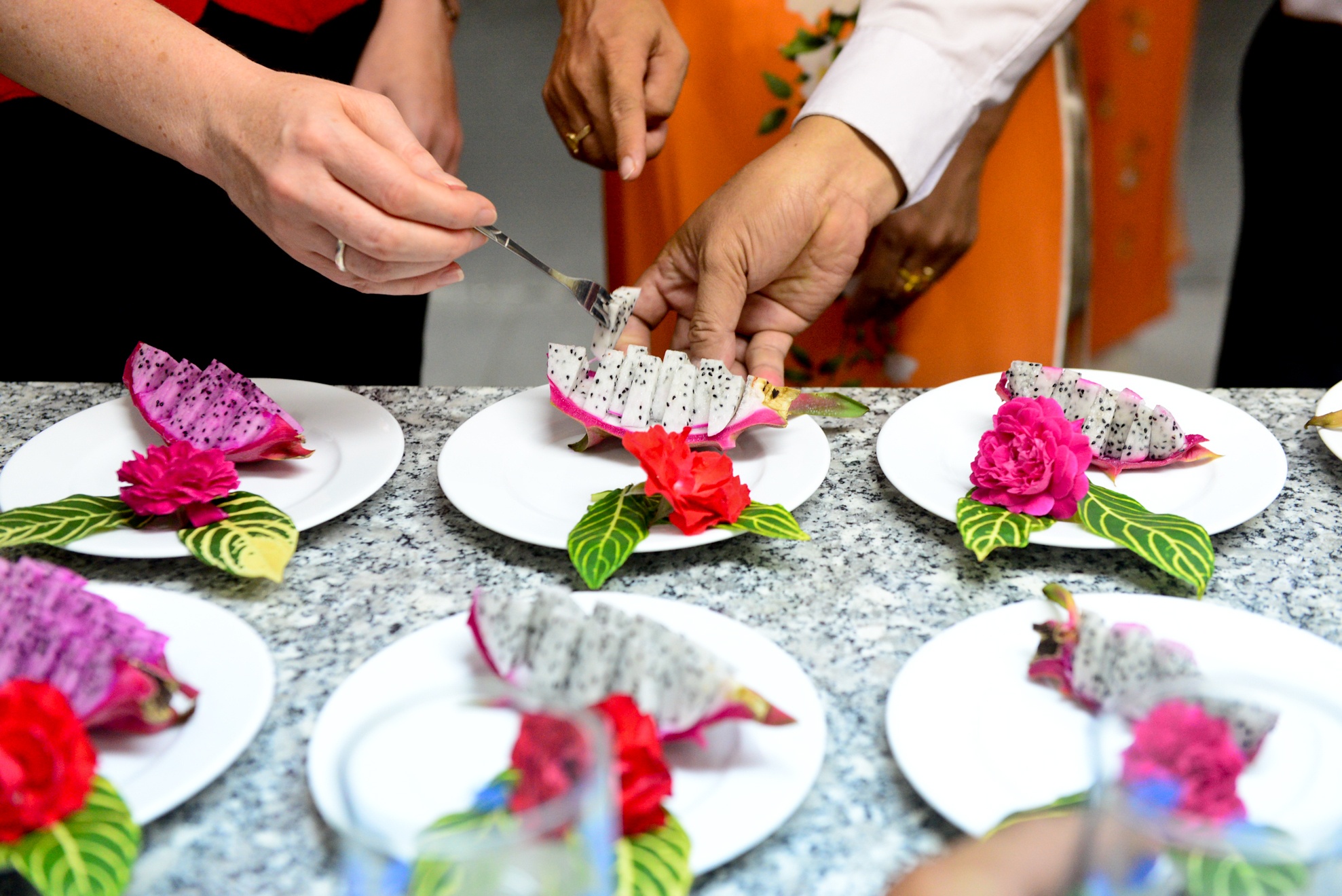 Dai su New Zealand tham vuon thanh long anh 4