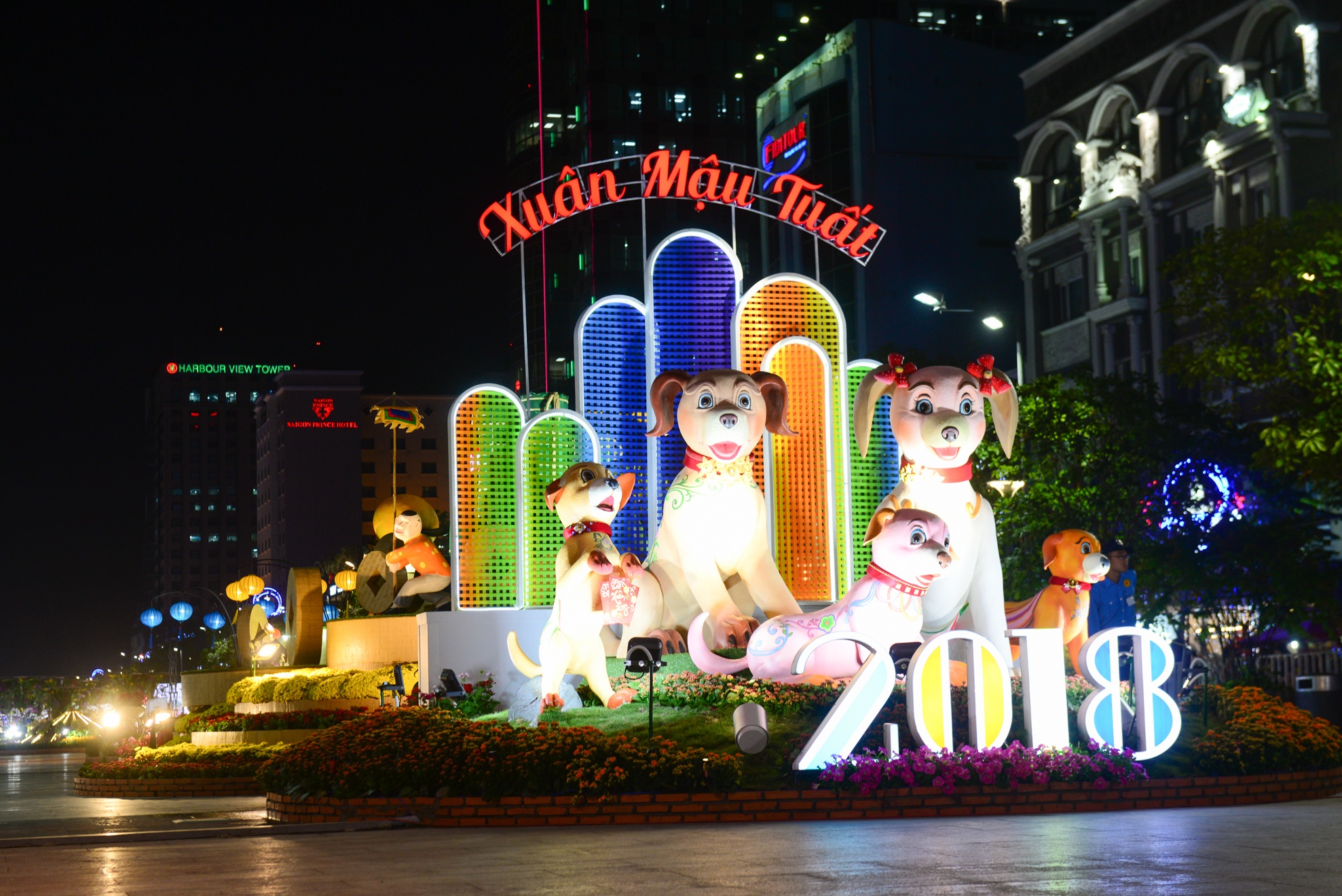 Duong hoa Nguyen Hue anh 1