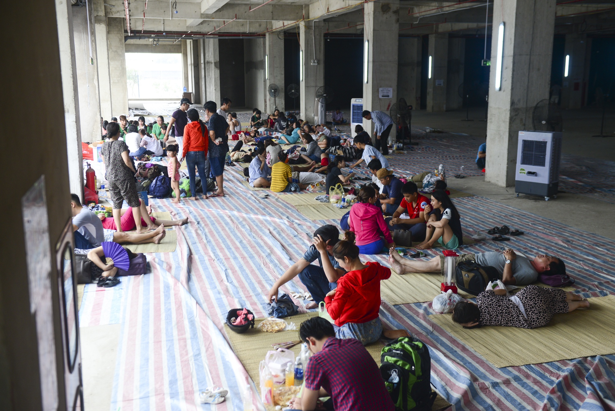 Chay chung cu Carina Plaza anh 1