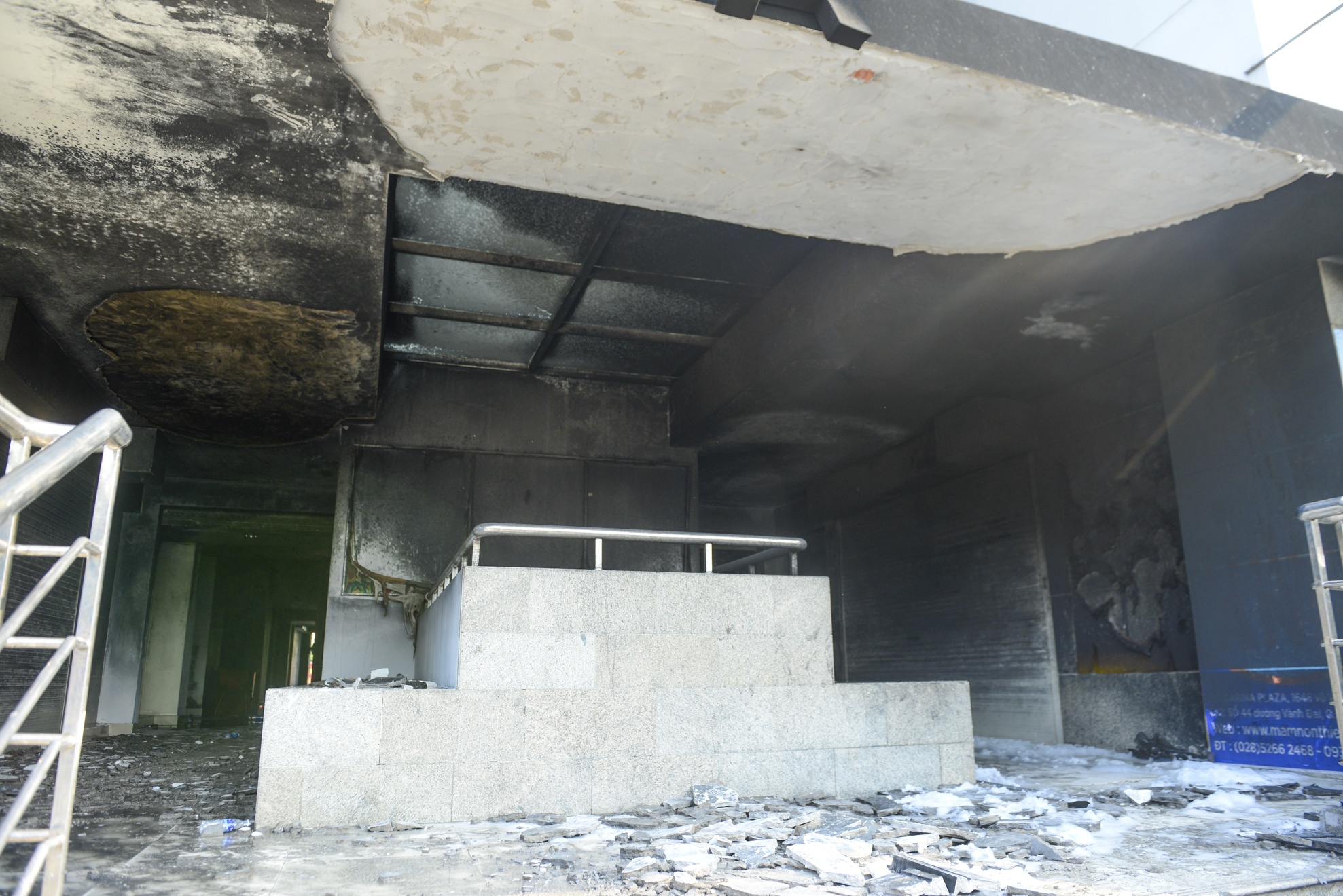 chay chung cu Carina Plaza anh 2