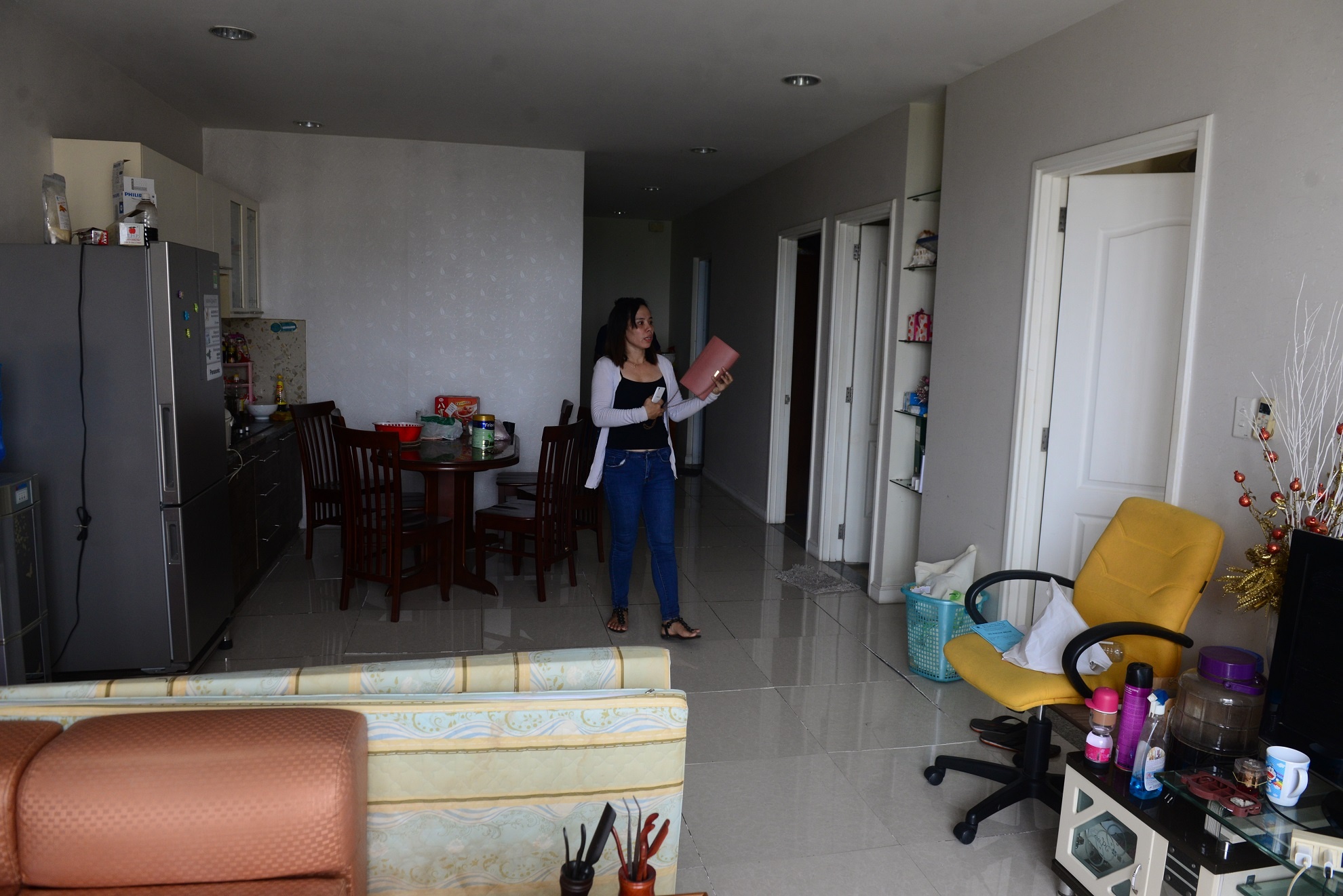 Chay chung cu Carina Plaza anh 2