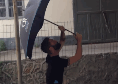 Chiec du co the chong chiu gio bao hinh anh