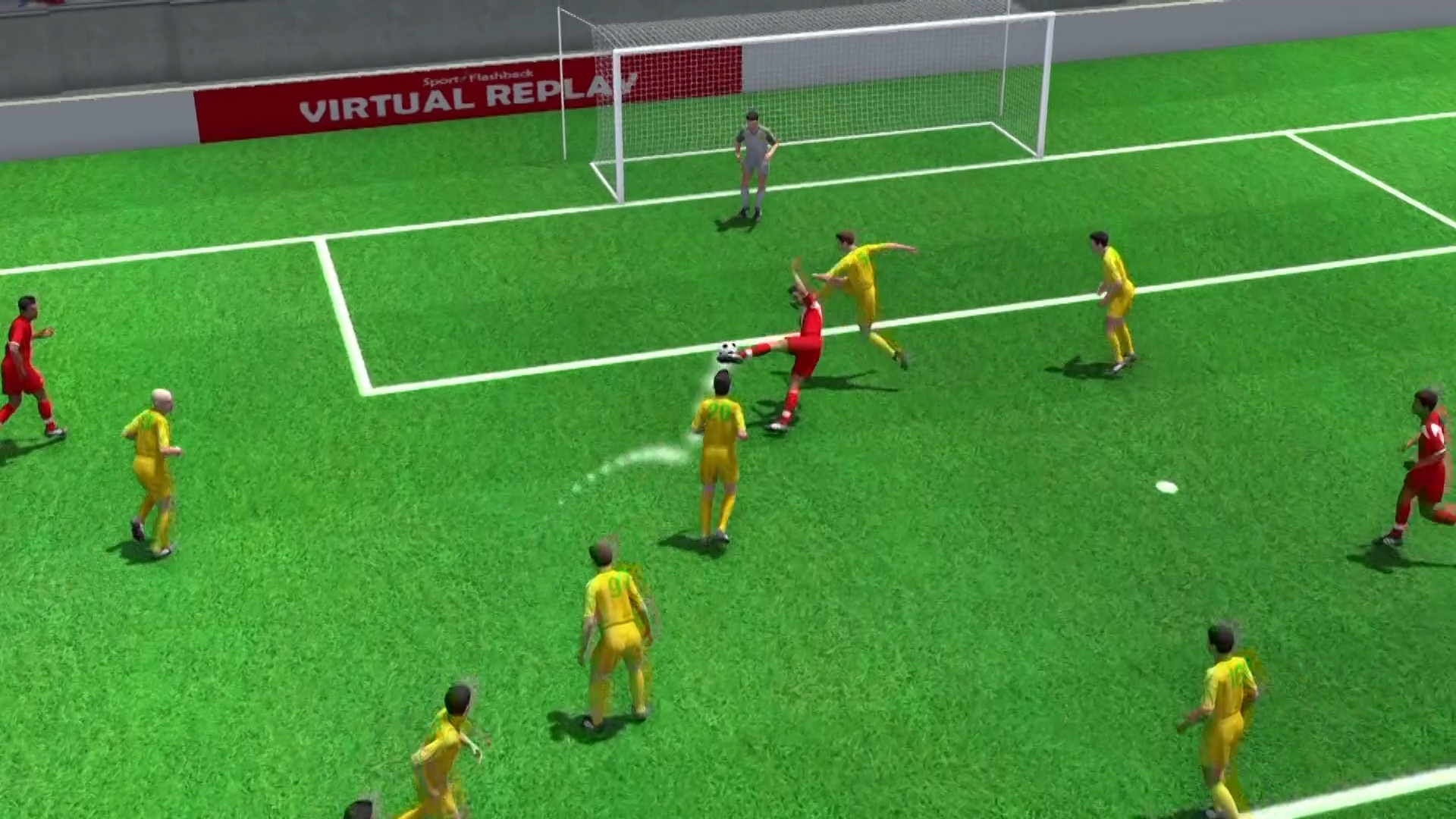 Ban nang ty so len 2-0 cua Paolo Guerrero duoi goc nhin 3D hinh anh