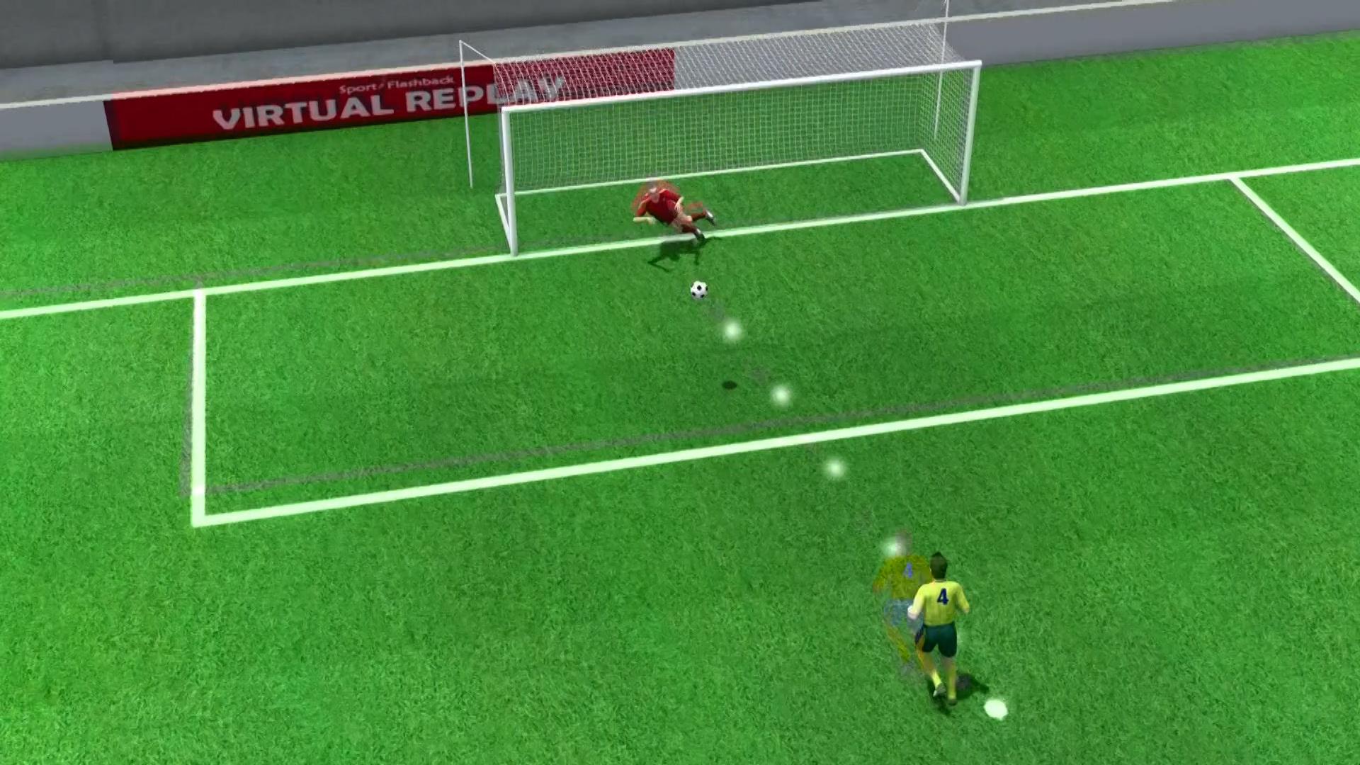 Qua penalty dua Thuy Dien vuon len dau bang duoi goc nhin 3D hinh anh