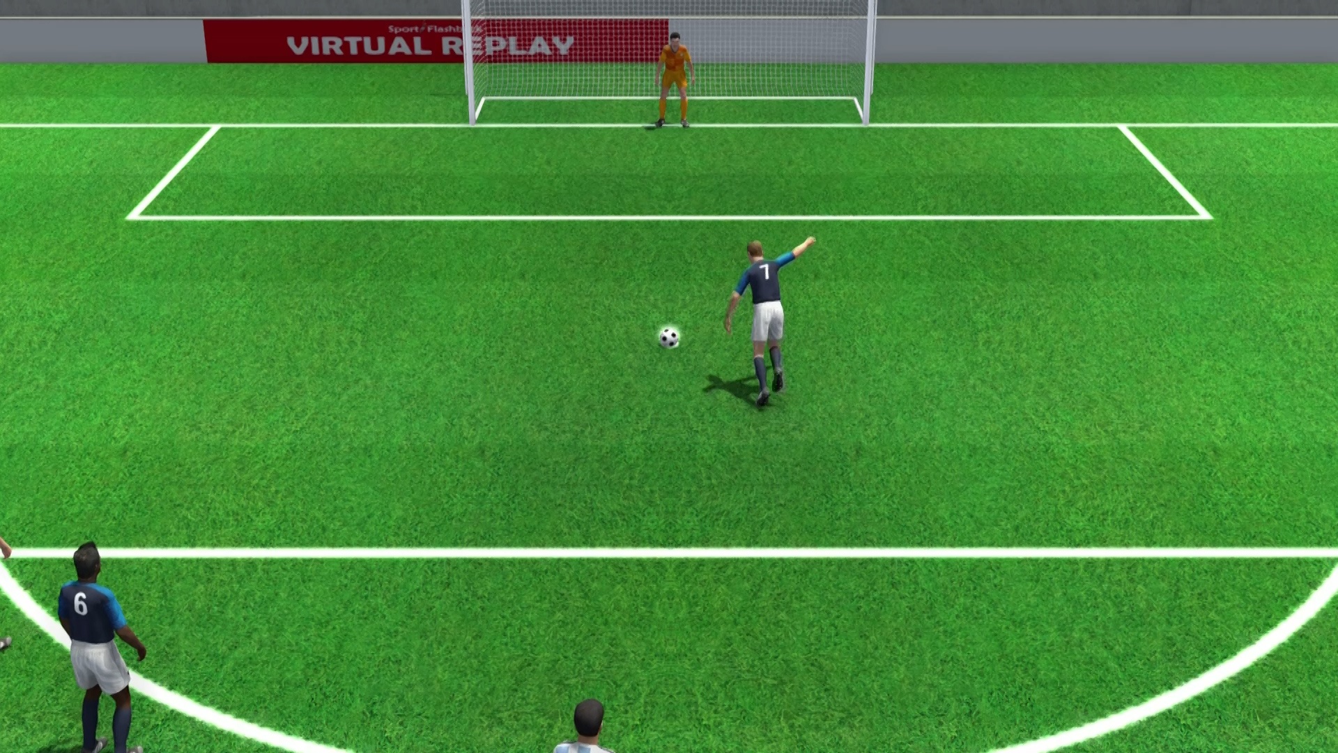 Griezmann danh lua thu mon Argentina ghi ban duoi goc nhin 3D hinh anh