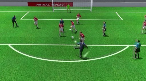 Cu dut diem cua Pogba vao luoi Croatia duoi goc nhin 3D hinh anh